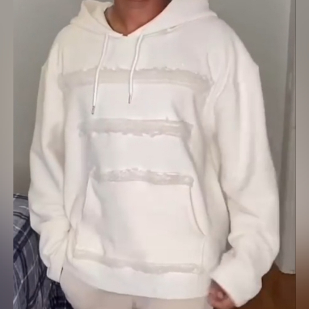 Cozy Cream Courdoroy Hoodie - Picture 9 of 9